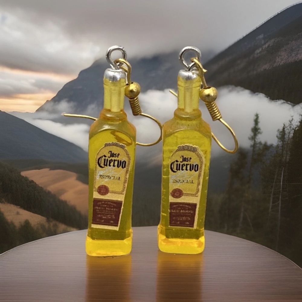Jose Cuervo mini Bottle Earrings
